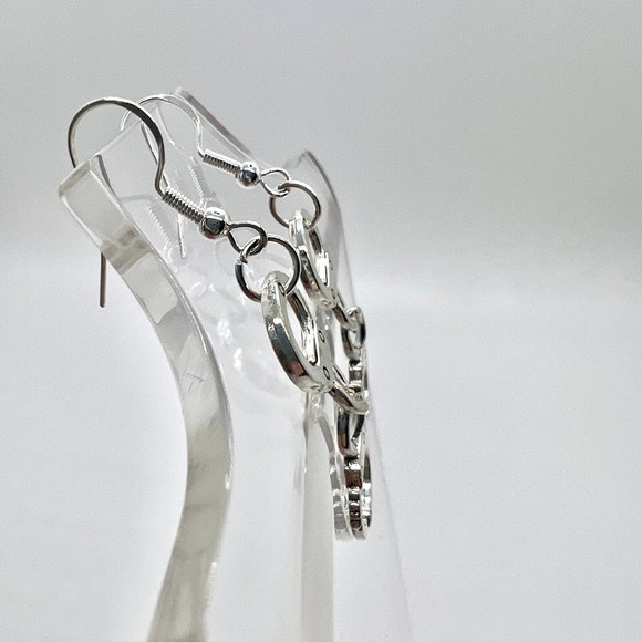 Handcuff Earrings - Police Earrings - Cop Costume Earrings - Picture 3 of 9